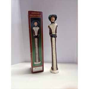 Windsor Collection Woman Caroler Figurine Xmas Holiday